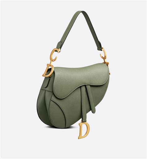 dior saddle bag green|dior saddle pouch.